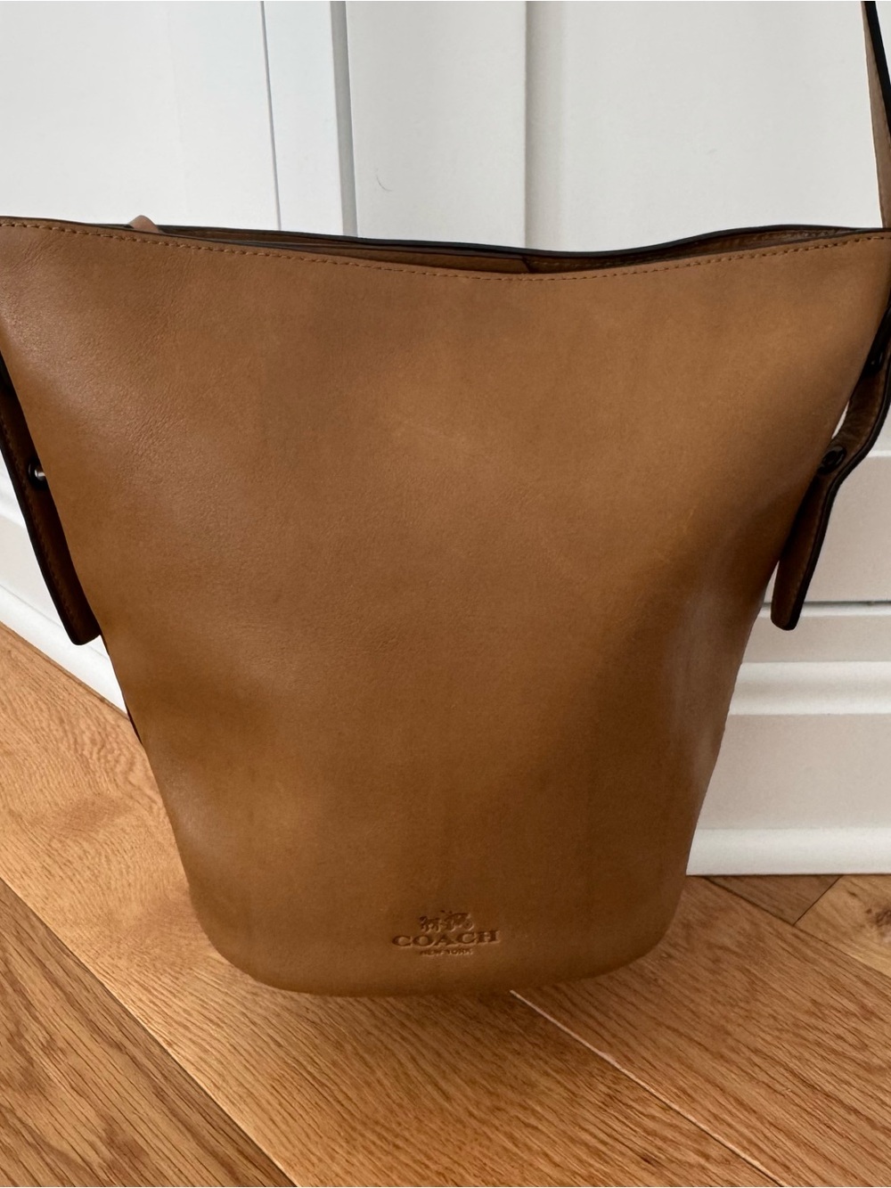 Coach Bleecker Leather Sport Mini Duffle Bucket Shoulder Bag 32281 - Picture 7 of 15